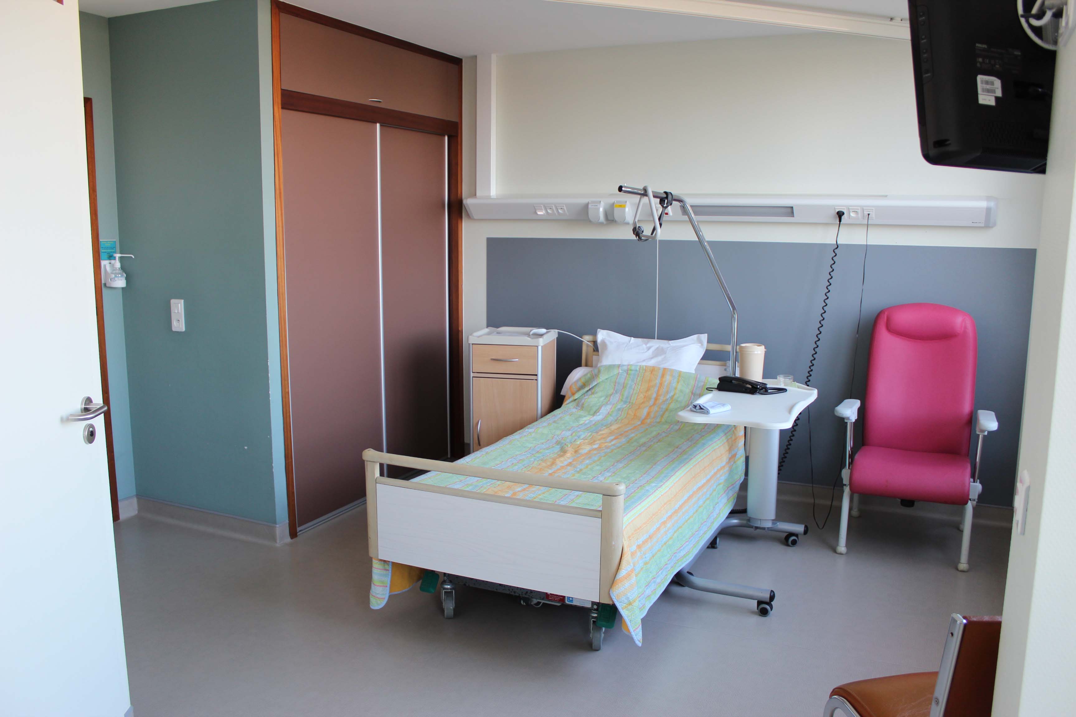 Hôpital Delaroche Une chambre