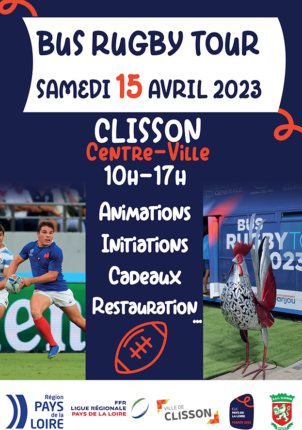 Bus Rugby Tour Clisson