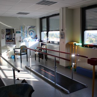 Hôpital Delaroche Salle de rééducation