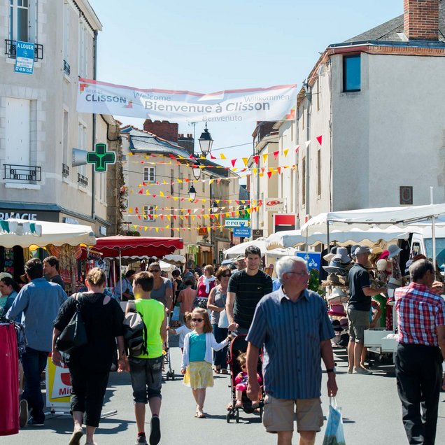 Clisson Marché vendredi matin