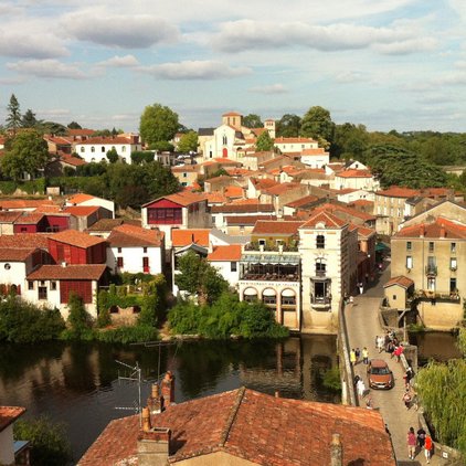 Vue sur la Ville de Clisson