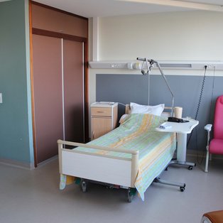 Hôpital Delaroche Une chambre